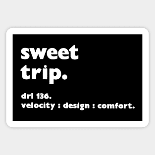 Sweet Trip Velocity : Design : Comfort. Vintage Design Sticker